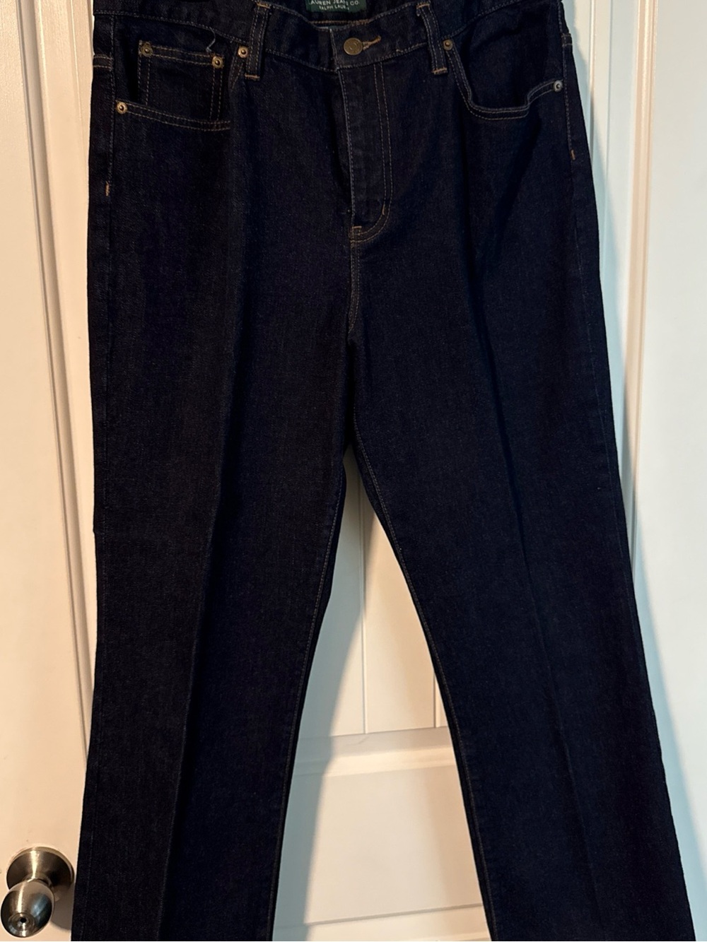Lauren Ralph Lauren Men's Straight-Leg Jeans in Dark Blue
